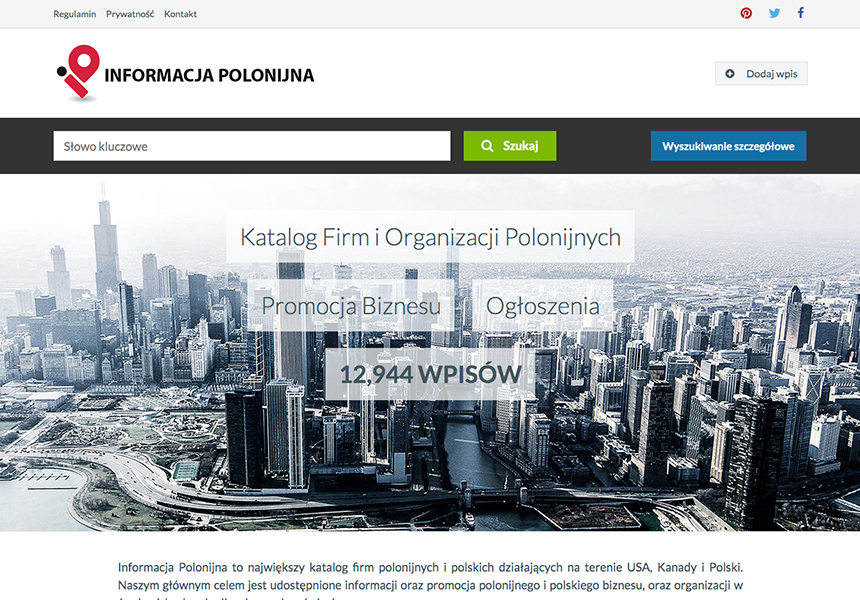 Informacja Polonijna