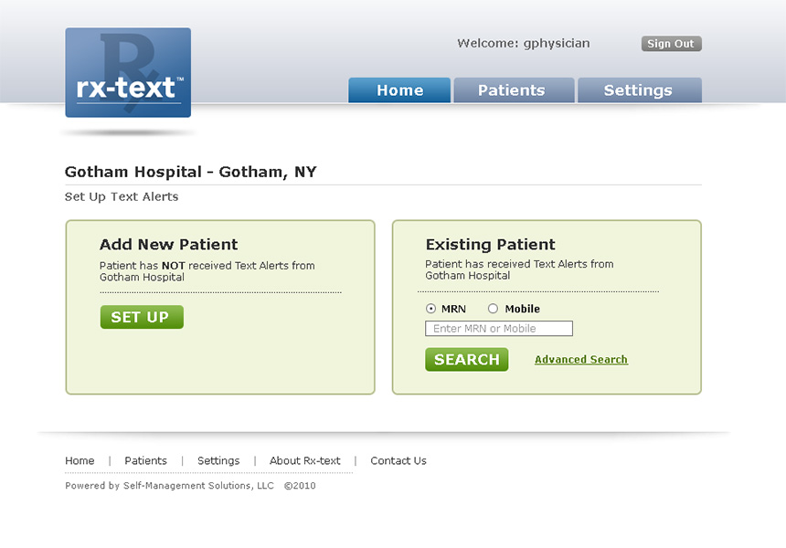 Rx Text